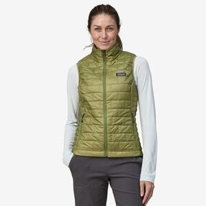 Patagonia Green Quilted Insulated Vest